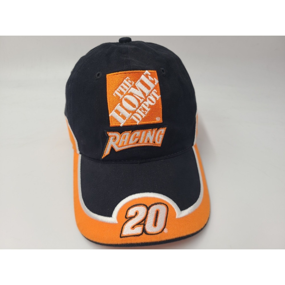 Vintage Tony Stewart #20 The Home Depot‎ Racing Chase Adjustable Hat Cap NASCAR